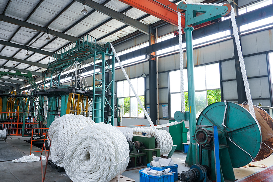 Eight-Strand Rope Making Machine Workshop