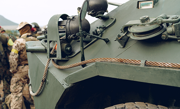 High-Strength Ropes for Army and Armored Units